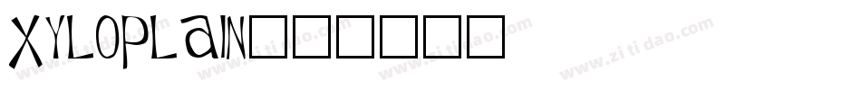 XyloPlain字体转换