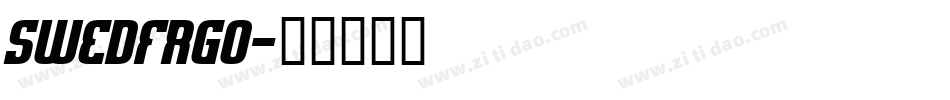 SWEDFRGO字体转换