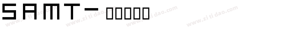 SamT字体转换