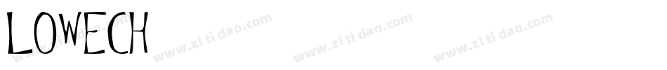 LOWECH字体转换