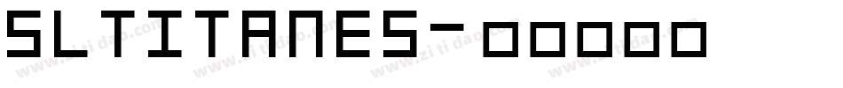 SLTitanes字体转换
