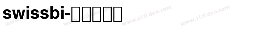 swissbi字体转换