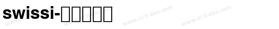 swissi字体转换