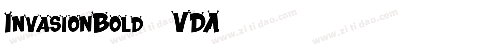 InvasionBold-8VDA字体转换