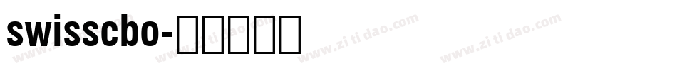 swisscbo字体转换