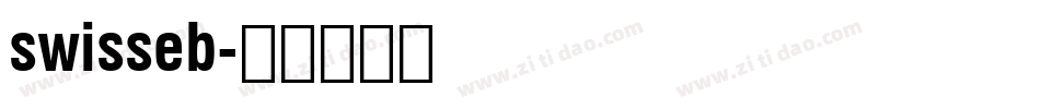 swisseb字体转换
