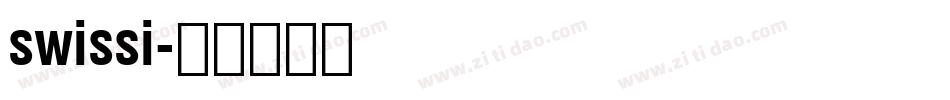 swissi字体转换
