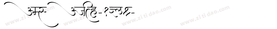 AmsAjith-1zlM字体转换