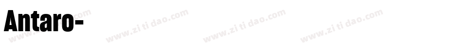 Antaro字体转换