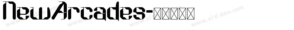 NewArcades字体转换
