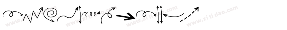 AbcPrintArrow字体转换