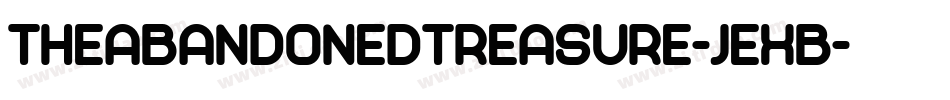 TheAbandonedTreasure-JExB字体转换