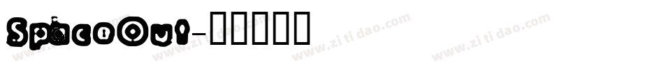 SpaceOut字体转换