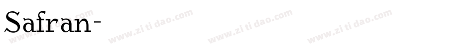 Safran字体转换