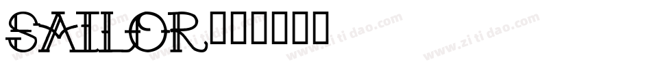 Sailor字体转换