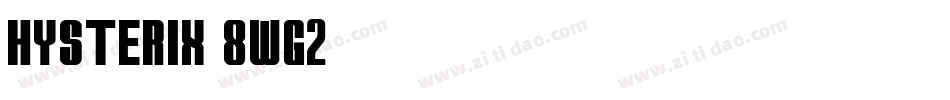 Hysterix-8Wg2字体转换