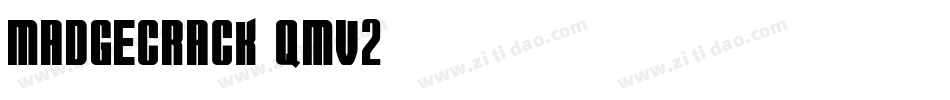 Madgecrack-qmV2字体转换