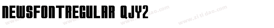 NewsfontRegular-qJY2字体转换