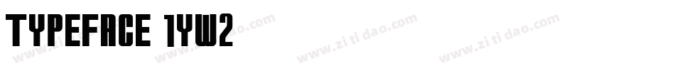 Typeface-1yW2字体转换