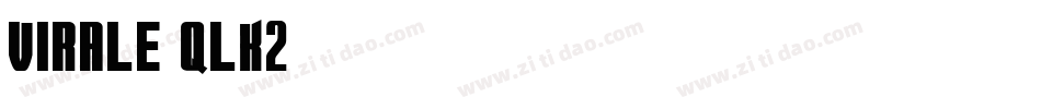 Virale-qlK2字体转换