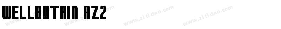 Wellbutrin-Az2字体转换