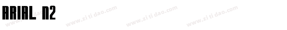 arial_n2字体转换