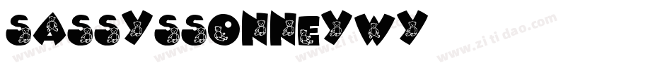 SassysSonne-9Ywy字体转换