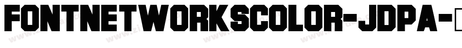 FontNetworksColor-JDpa字体转换