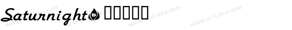 Saturnight字体转换