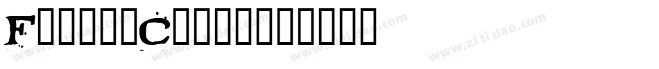 FontosCrude字体转换
