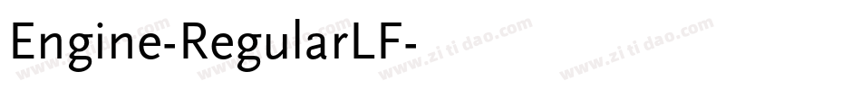 Engine-RegularLF字体转换