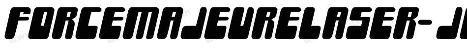 ForceMajeureLaser-jKpM字体转换