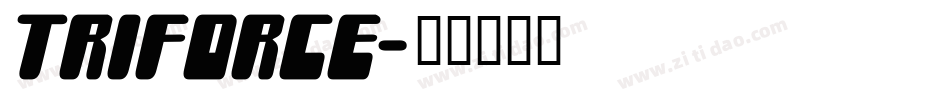 Triforce字体转换
