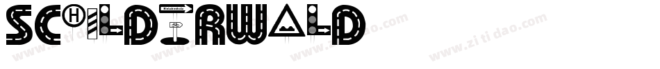Schilderwald字体转换