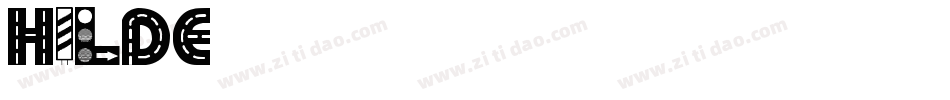 Hilde字体转换