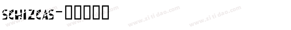 schizcas字体转换