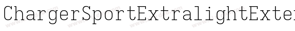 ChargerSportExtralightExtendedOblique-6BZg字体转换