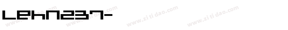LEHN237字体转换