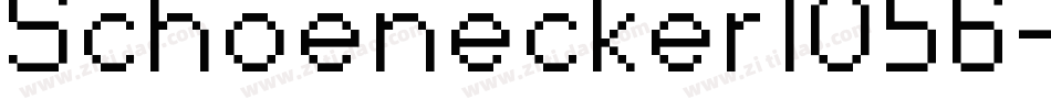 Schoenecker1056字体转换