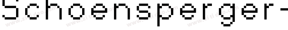 Schoensperger字体转换