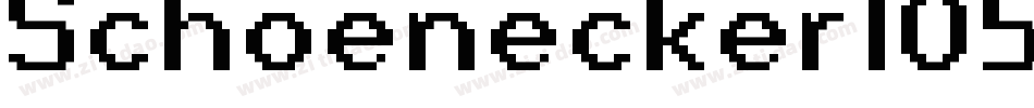 Schoenecker1056字体转换