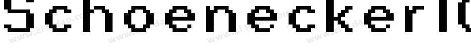 Schoenecker1066字体转换