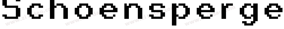 Schoensperger字体转换
