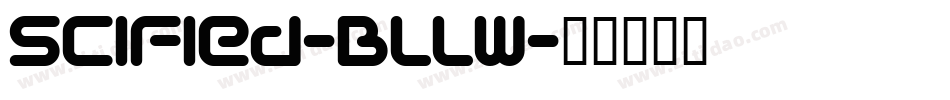 SciFied-BLLw字体转换