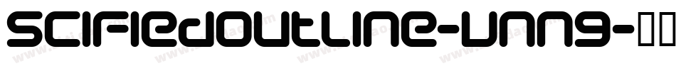 SciFiedOutline-vnn9字体转换