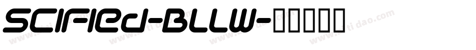 SciFied-BLLw字体转换