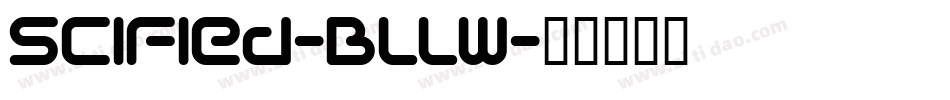 SciFied-BLLw字体转换