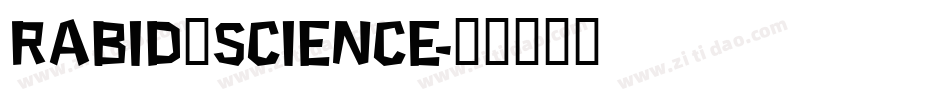 Rabid_Science字体转换