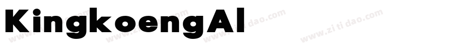 KingkoengAlternative-JwBB字体转换