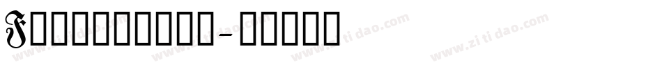 Franconian字体转换